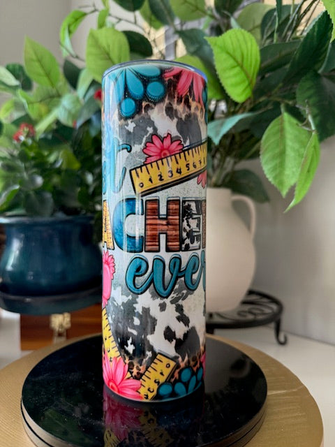 "Best Teacher" Tumbler