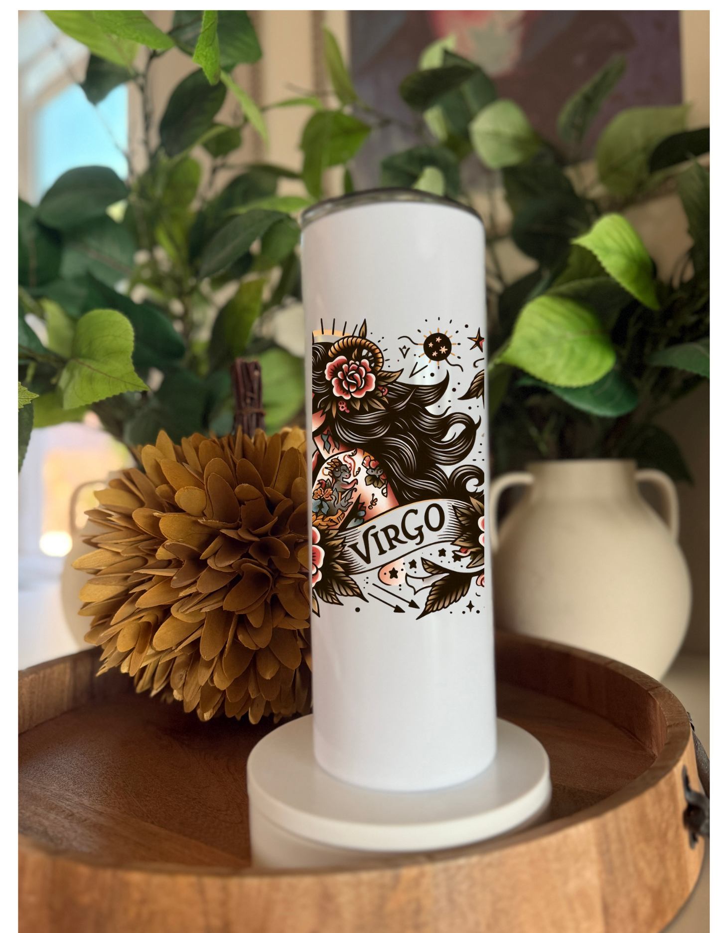 "Virgo Tattoo-Style Astrology" Tumbler